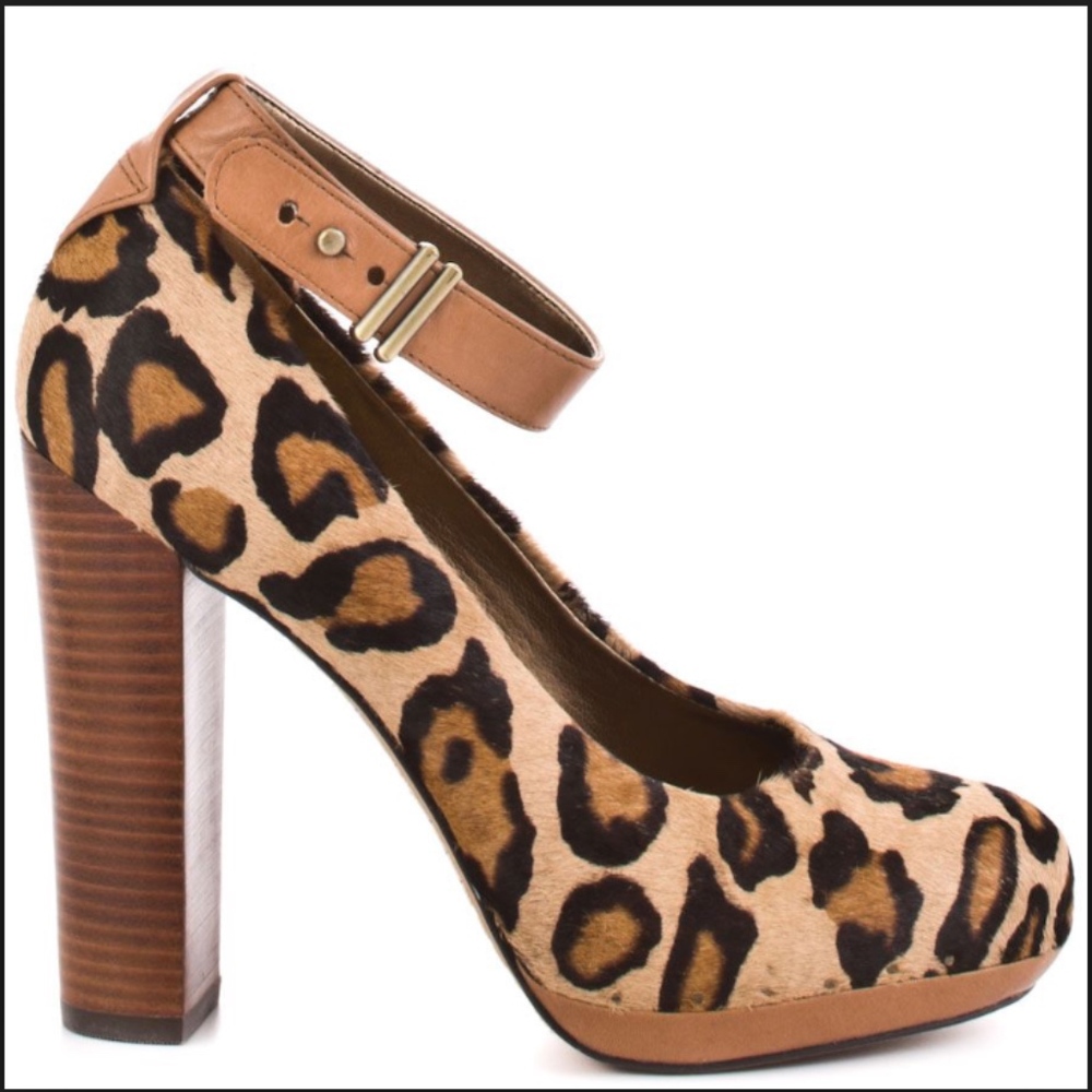 Sam Edelman Lyla Platform Pump Nude Leopard